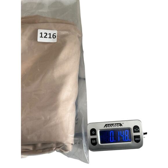 Dolce Cabo Pants Size XS Sand Wide Leg Ruched Knee Drawstring Hem Cuff Utility - Picture 13 of 13